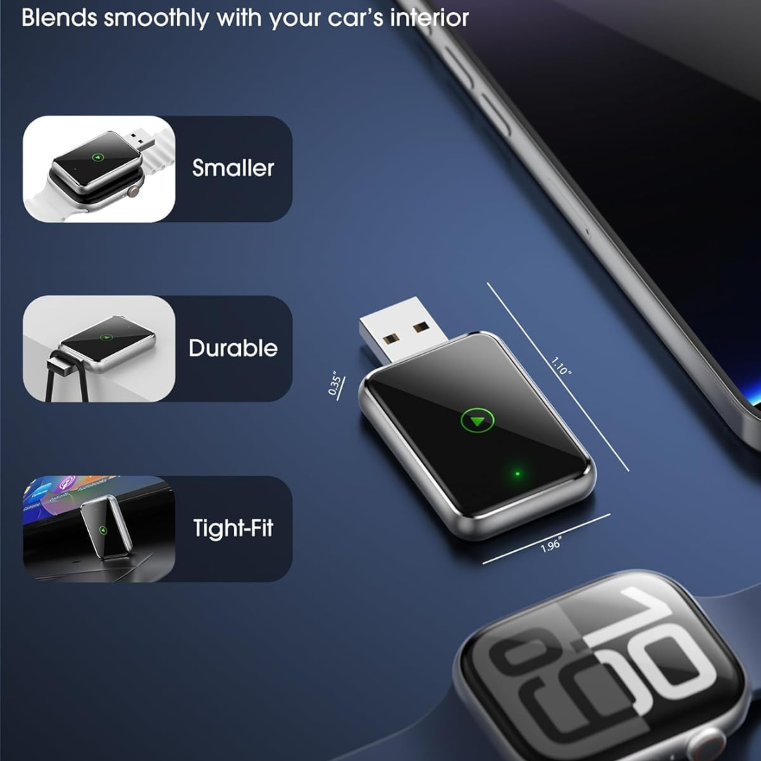 Wireless Carplay Adapter For iPhone & Android Auto