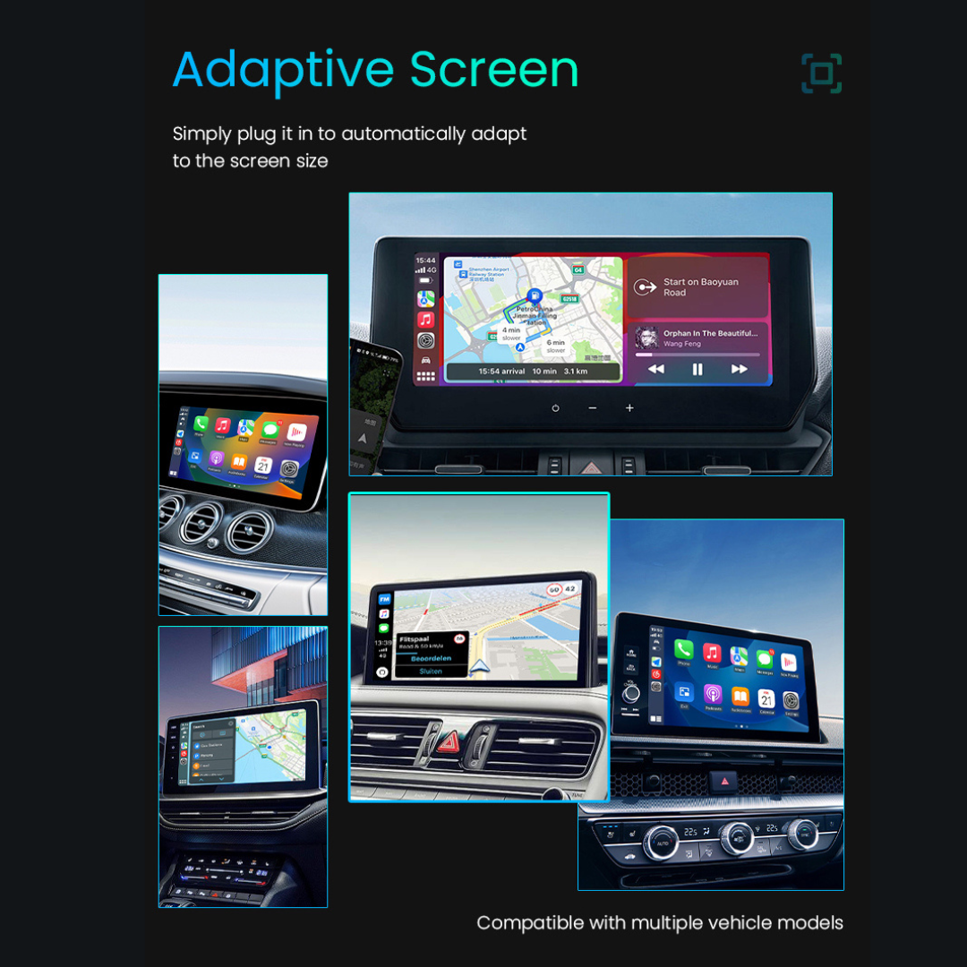 Wireless Carplay Adapter For iPhone & Android Auto